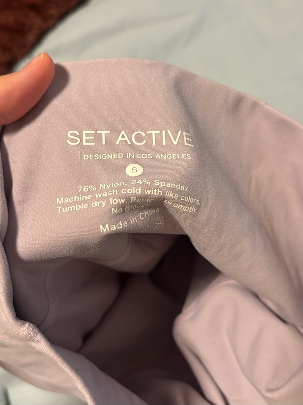 Lilac Set active set - Picture 3 of 3